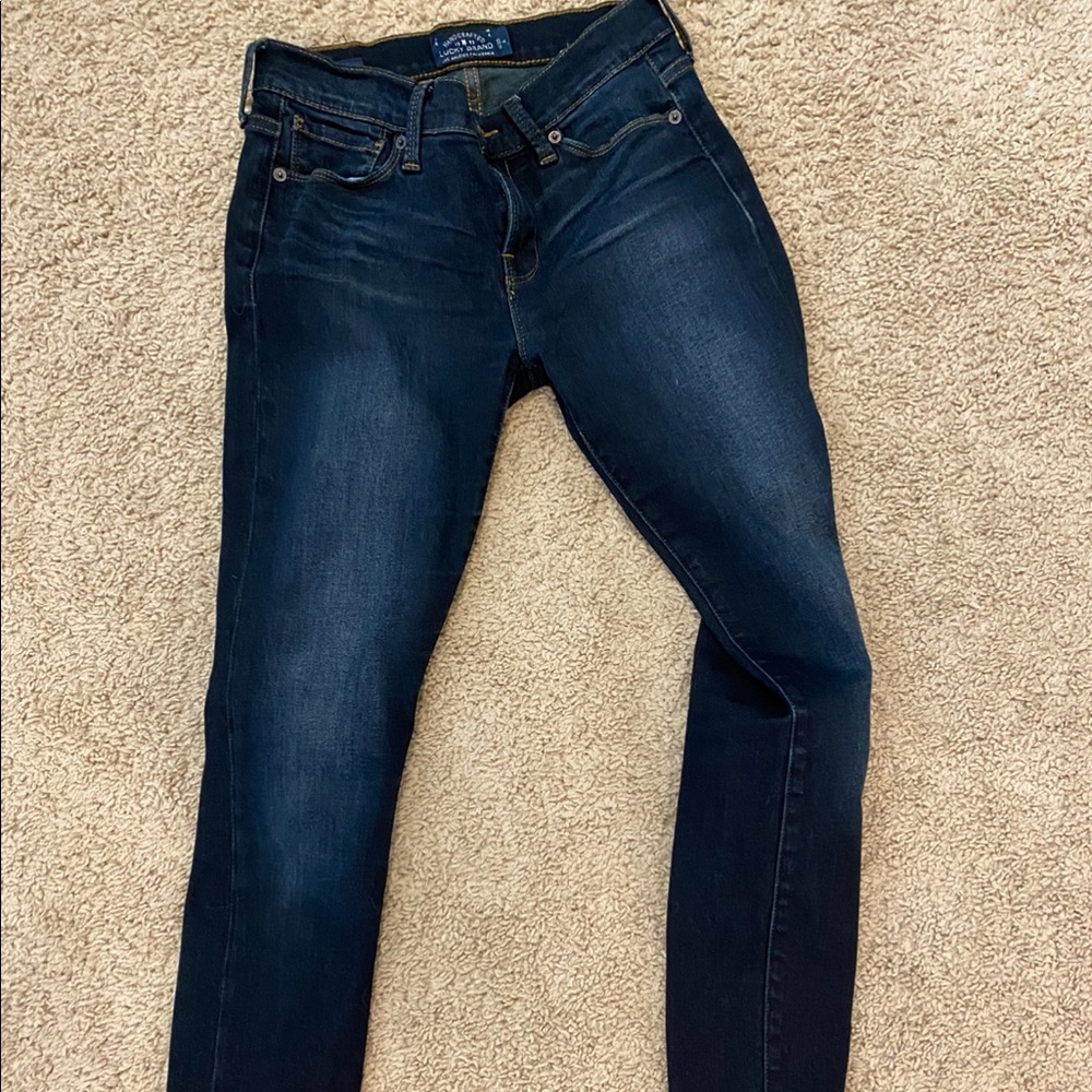 Lucky jeans like new.